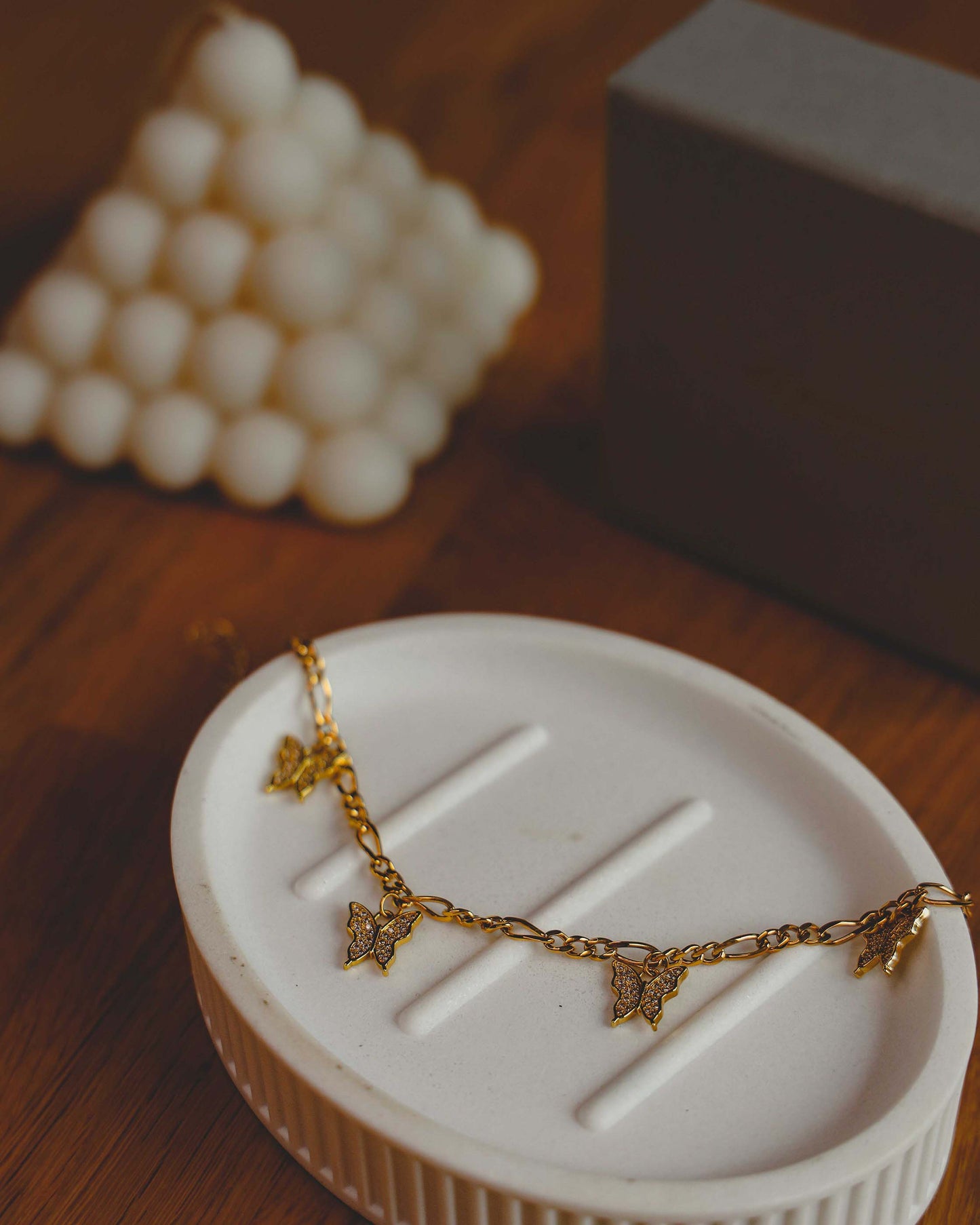 Ankle chain "Butterfly"