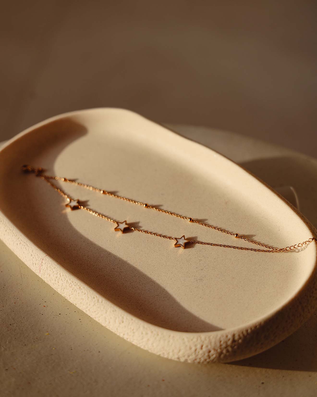 Ankle chain "Asteria"