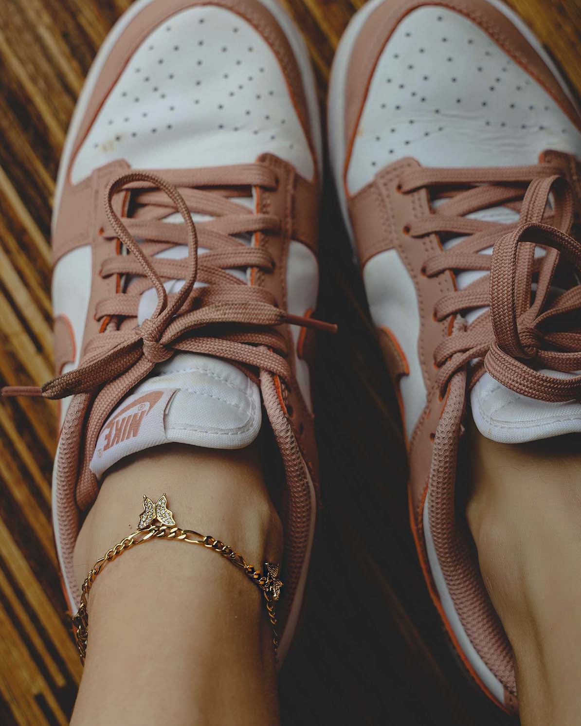 Ankle chain "Butterfly"