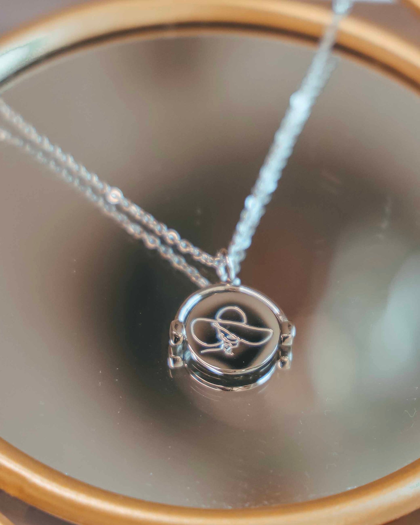 Dvostranska verižica "You are enough" (zlata, srebrna, rose gold)