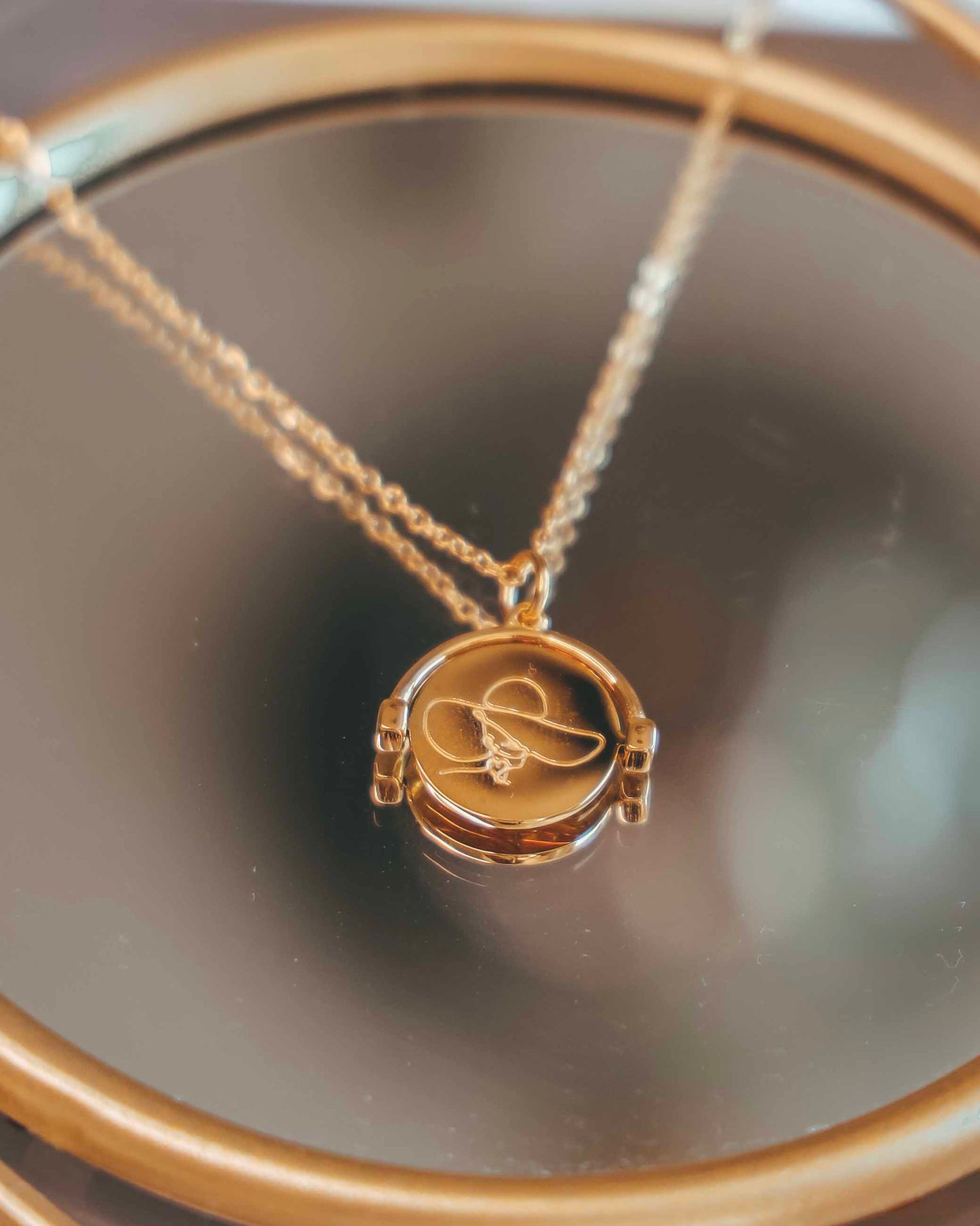 Dvostranska verižica "You are enough" (zlata, srebrna, rose gold)