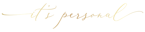 It's Personal 